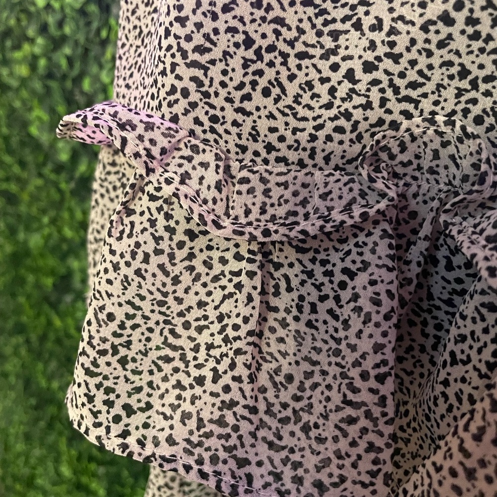 Sienna Sky Black and White Speckled Skirt Size Small - Picture 4 of 7
